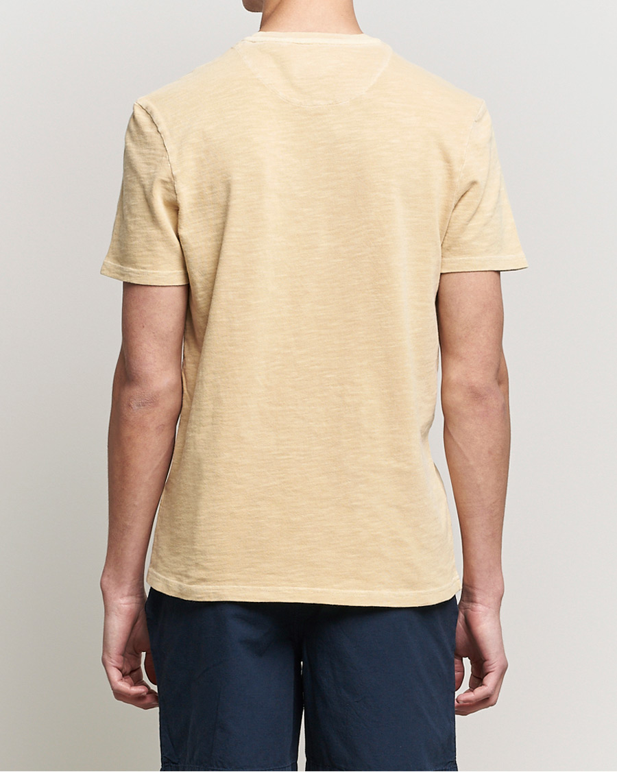 Uomini | T-shirt | Lyle & Scott | Cotton Slub T-shirt Gold Haze