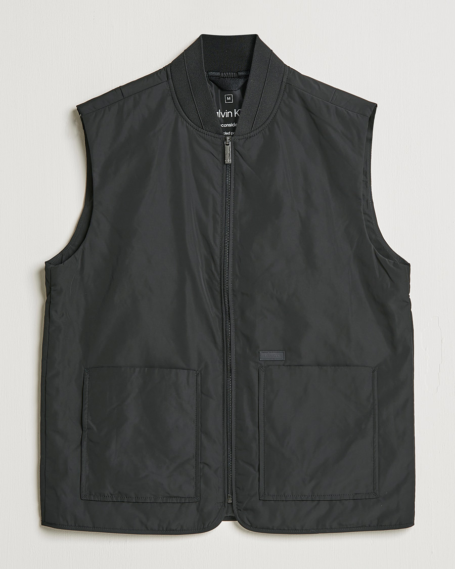 Uomini | Giacche | Calvin Klein | Super Lightweight Vest Black