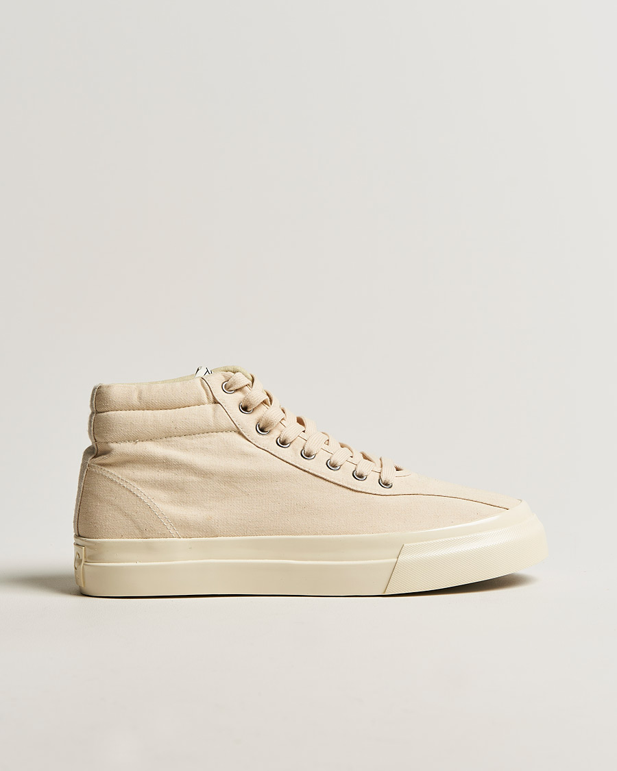 Uomini | Stepney Workers Club Varden High Top Canvas Sneaker Ecru Raw | Stepney Workers Club | Varden High Top Canvas Sneaker Ecru Raw