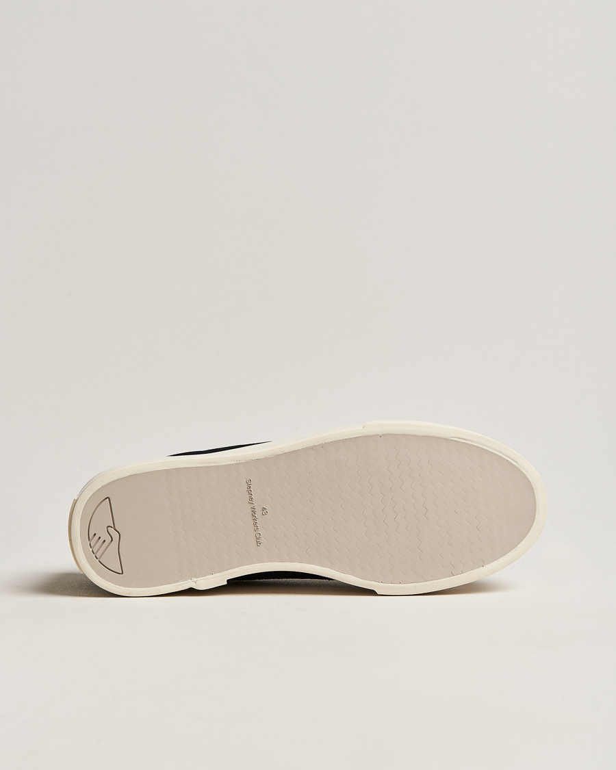Uomini | Sneakers | Stepney Workers Club | Dellow Suede Sneaker Black/Ecru