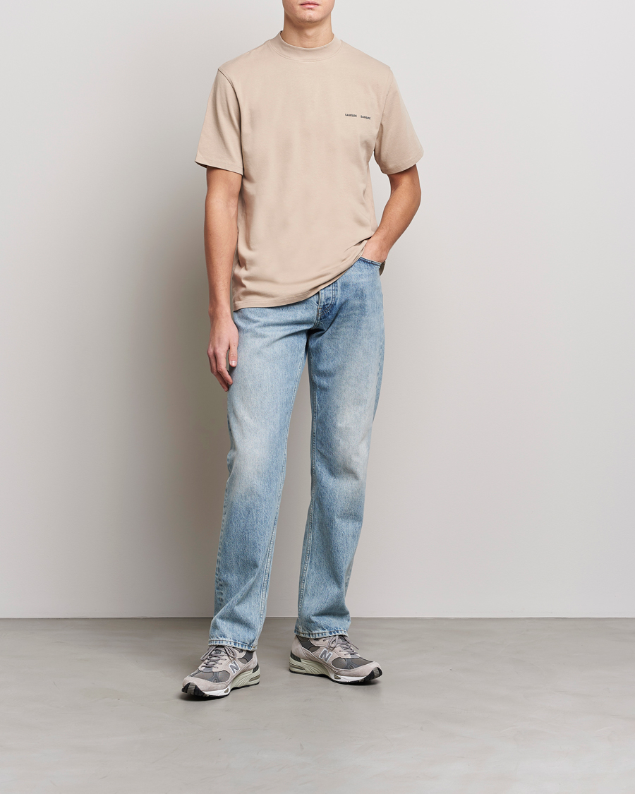 Uomini | T-shirt | Samsøe Samsøe | Norsbro Organic Cotton Tee Pure Cashmere