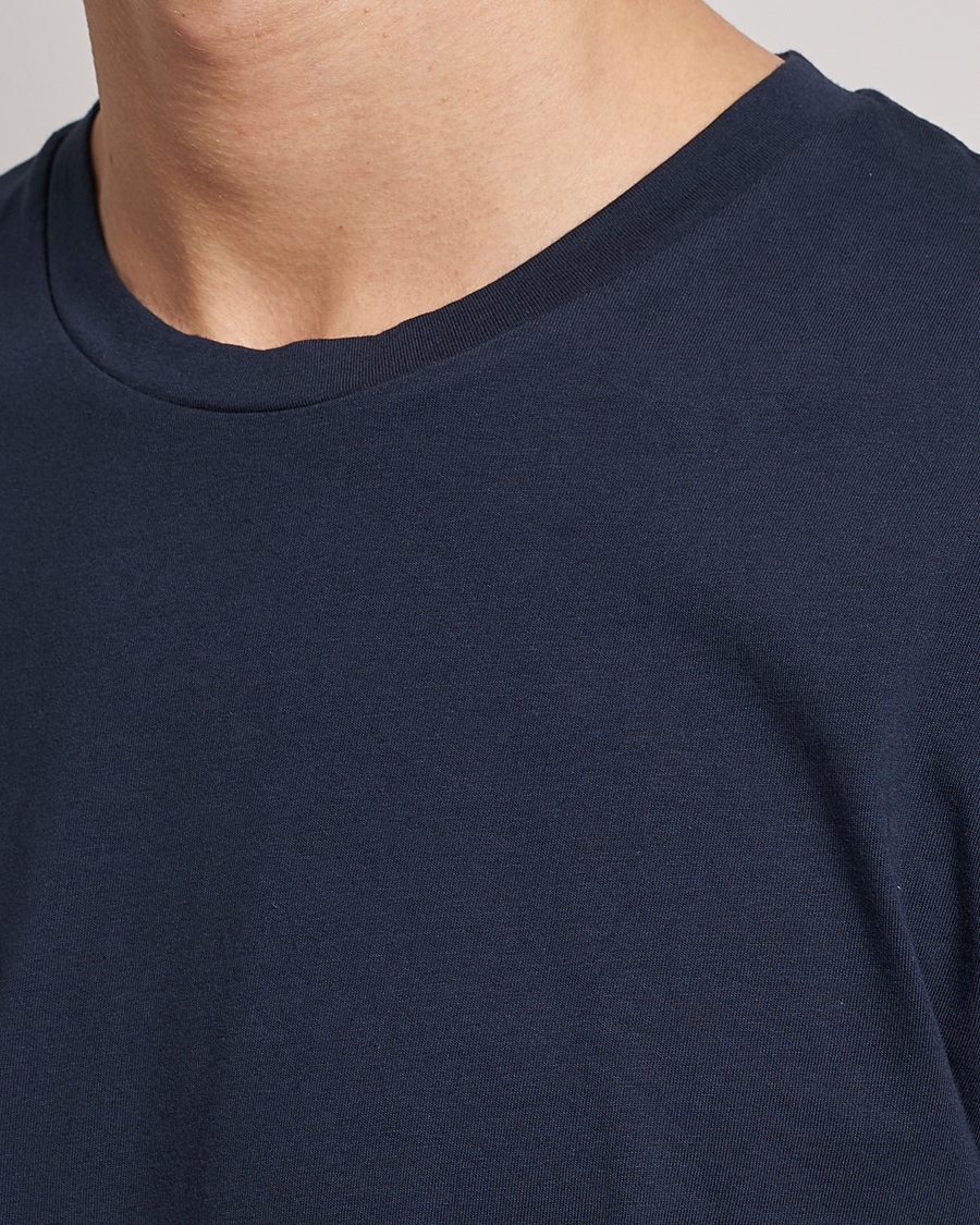 Uomini | T-shirt | Samsøe Samsøe | Kronos Crew Neck Tee Total Eclipse