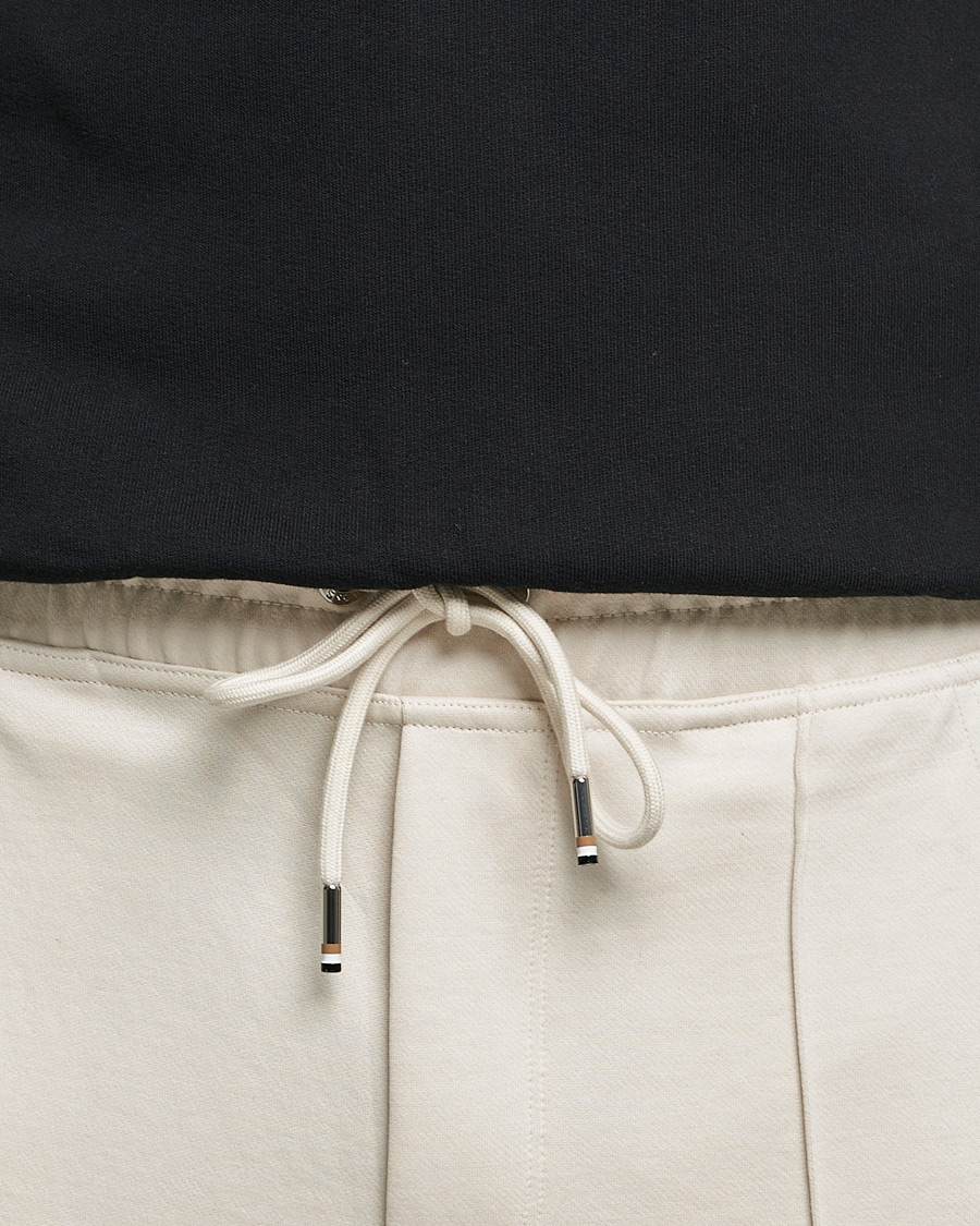 Uomini | Pantaloni | BOSS BLACK | BOSS Tailored Schiller Jersey Trousers Open White