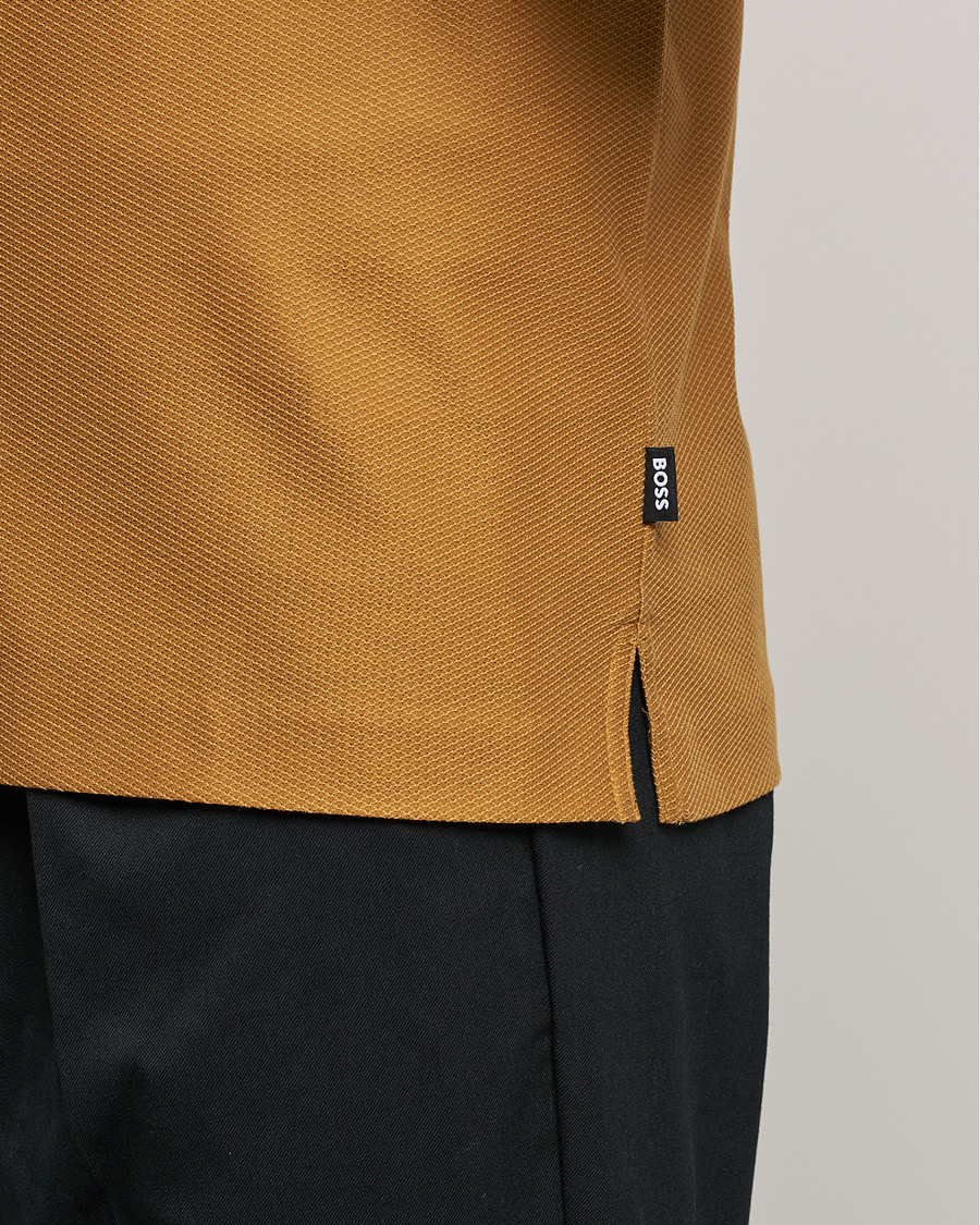 Uomini | Polo | BOSS BLACK | Polston Half-Zip Polo Open Beige