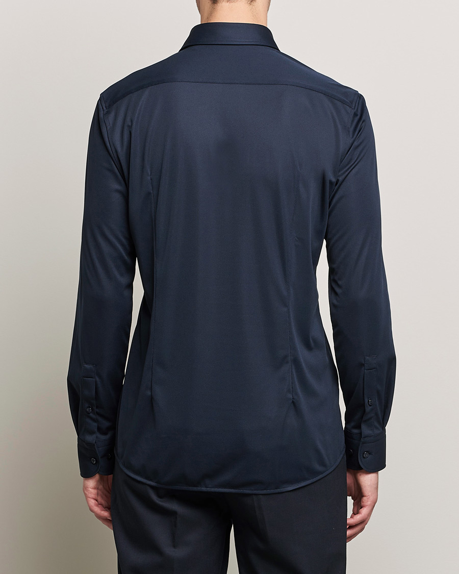 Uomini | Camicie | BOSS BLACK | Hank Performance Stretch Shirt Navy