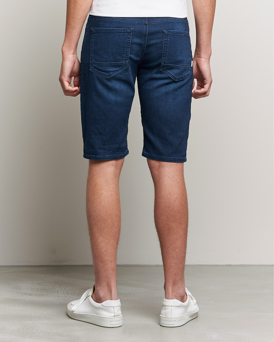 Uomini | Pantaloncini | BOSS ORANGE | BOSS Casual Taber Denim Shorts Navy