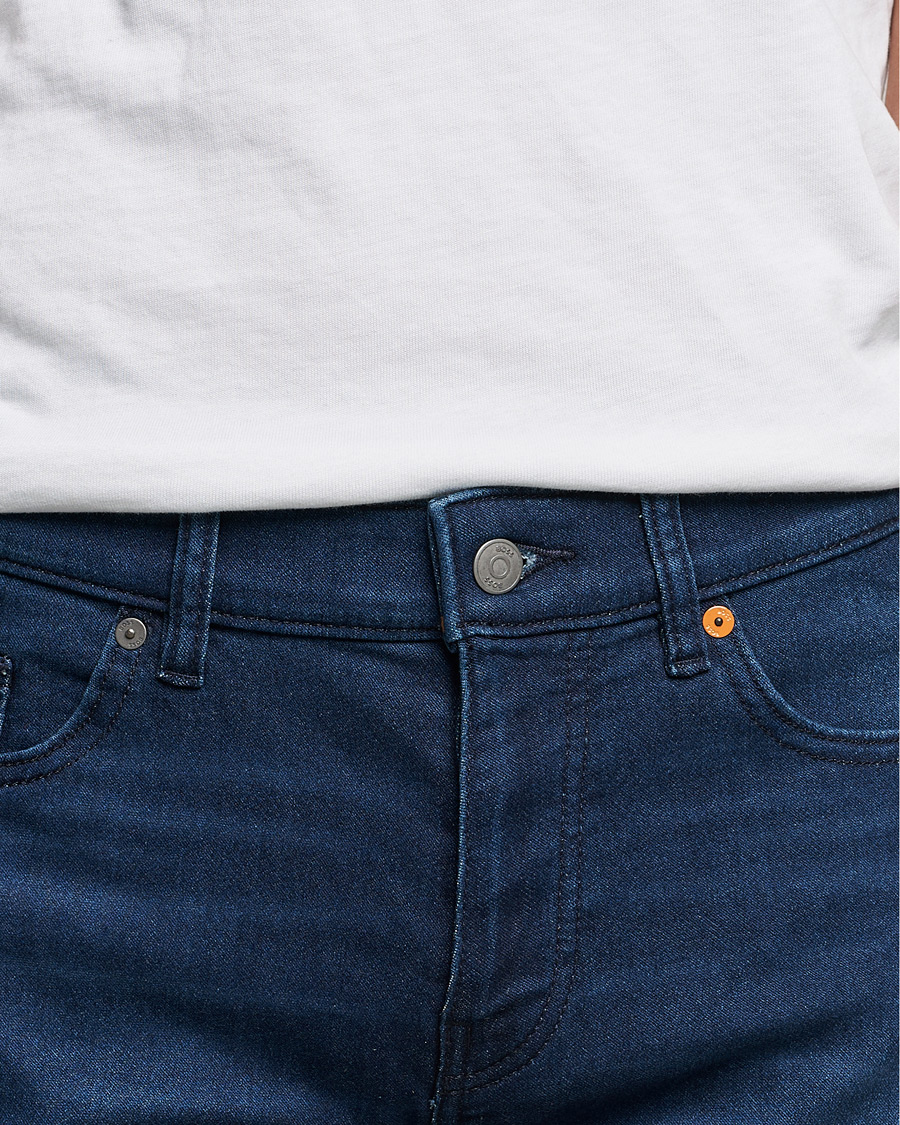 Uomini | Pantaloncini | BOSS ORANGE | BOSS Casual Taber Denim Shorts Navy