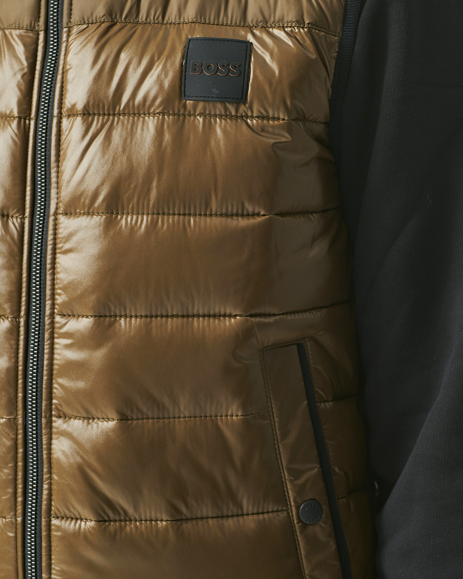 Uomini | Giacche | BOSS ORANGE | Odeno Down Vest Dark Green