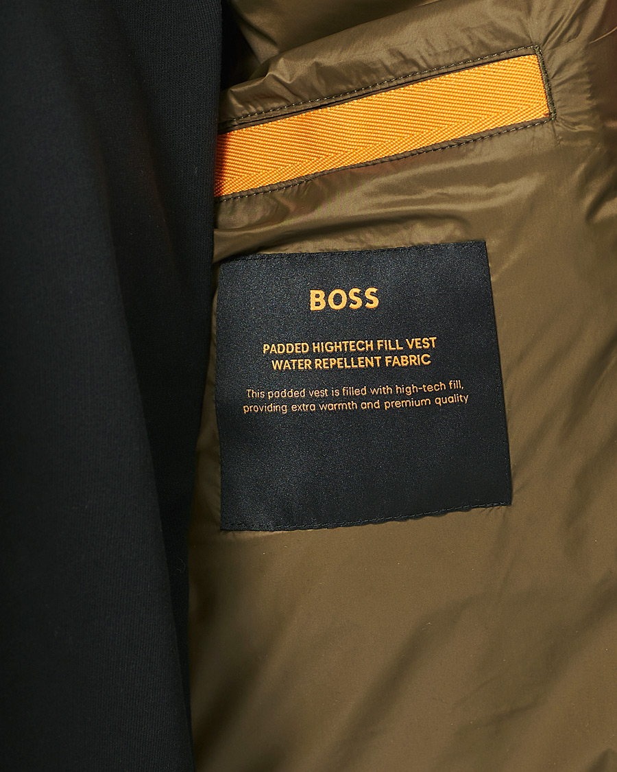 Uomini | Giacche | BOSS ORANGE | Odeno Down Vest Dark Green
