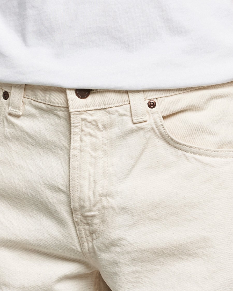 Uomini | Jeans | Nudie Jeans | Gritty Jackson Jeans Soft Cream