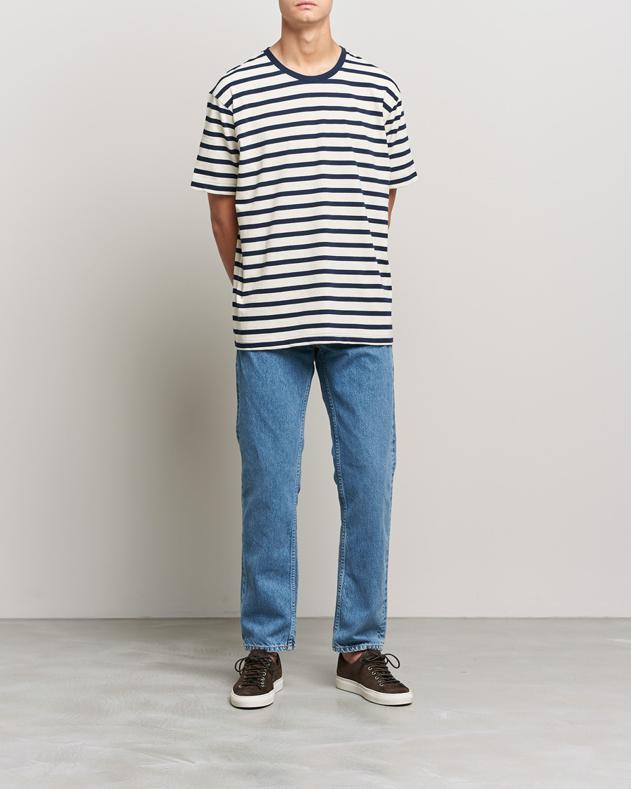 Uomini | Jeans | Nudie Jeans | Gritty Jackson Jeans Blue Zizzou