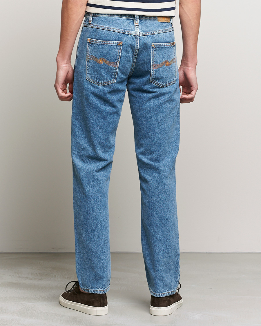Uomini | Jeans | Nudie Jeans | Gritty Jackson Jeans Blue Zizzou
