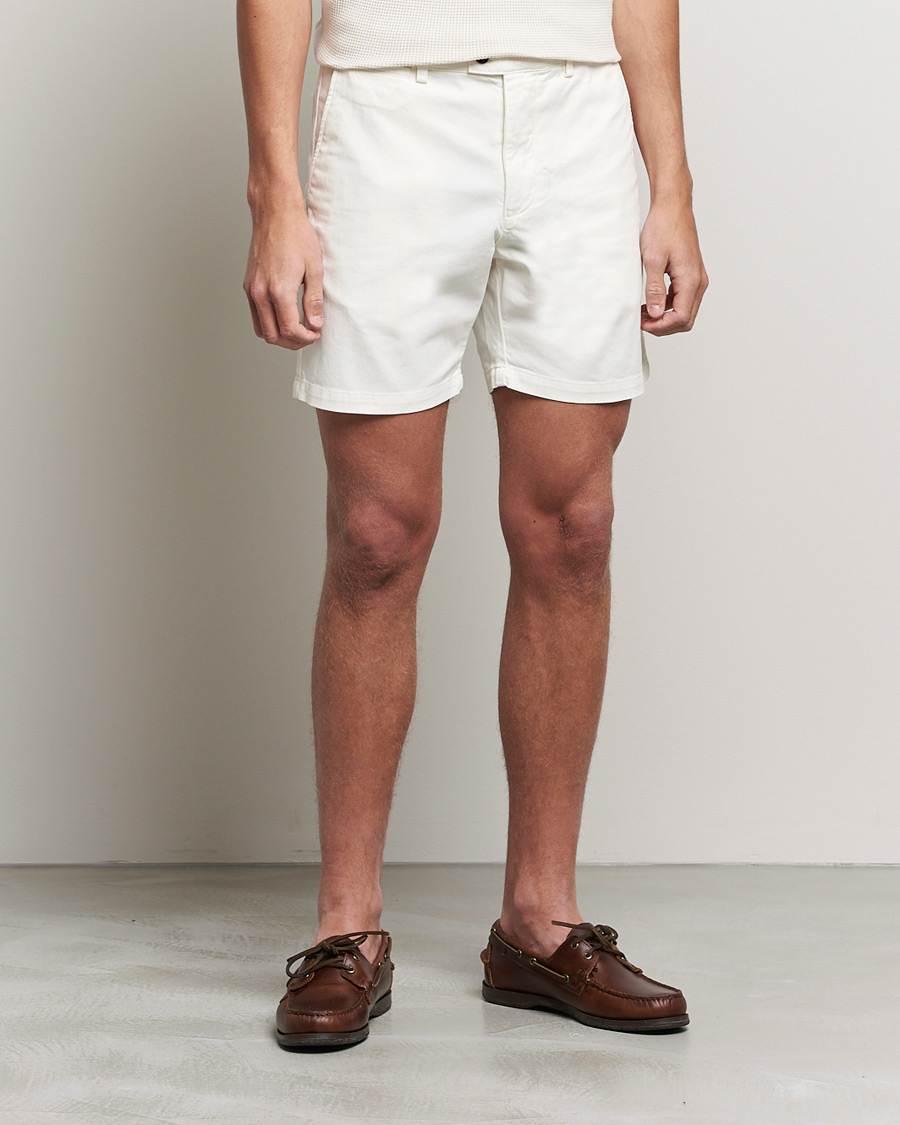 Uomini | Pantaloncini | Tiger of Sweden | Caid Shorts White Smoke