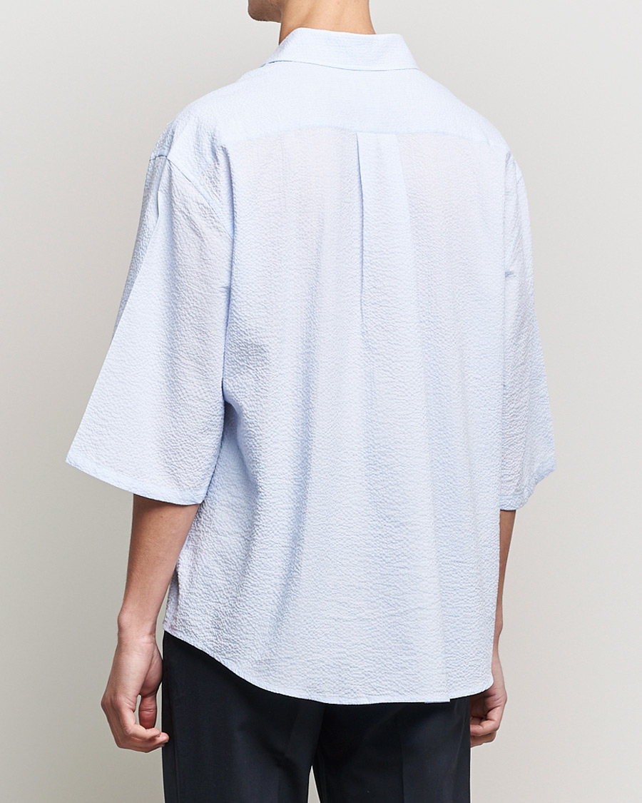 Uomini | Camicie | Tiger of Sweden | Kevin Short Sleeve Shirt Light blue
