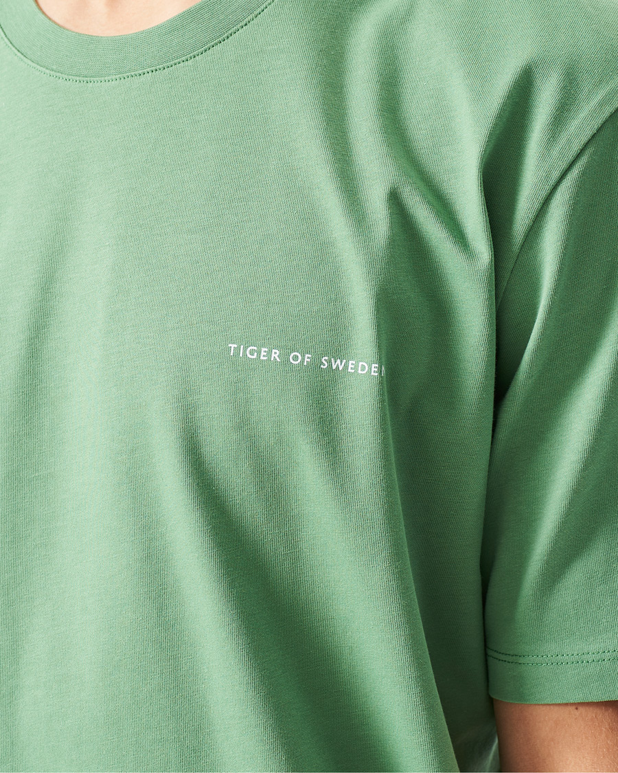 Uomini | T-shirt | Tiger of Sweden | Pro T-shirt Shale Green