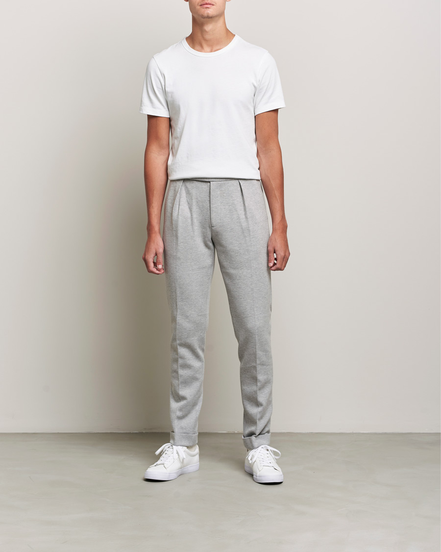 Uomini | Pantaloni | Polo Ralph Lauren | Brad Jersey Knitted Trousers Andover Heather