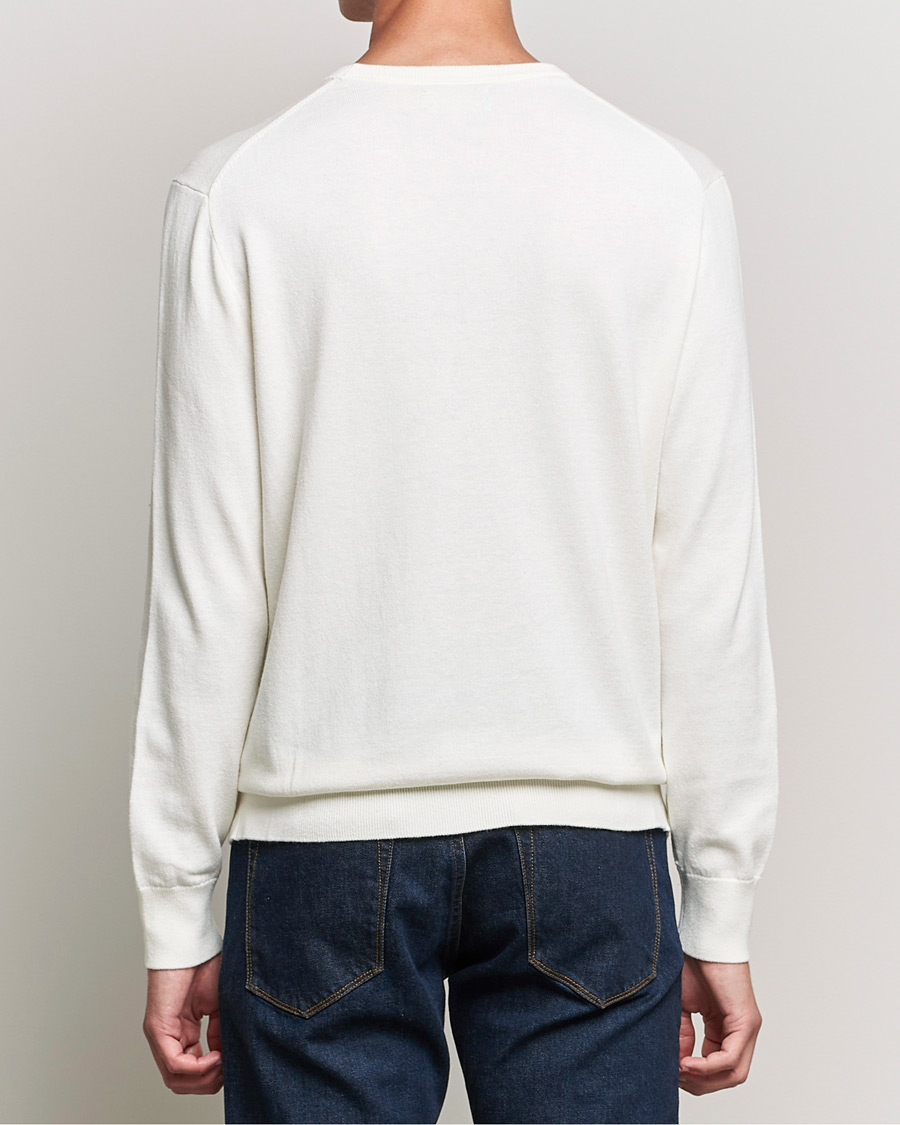 Uomini | Maglieria | Polo Ralph Lauren | Cotton/Cashmere Crew Neck Pullover Deckwash White