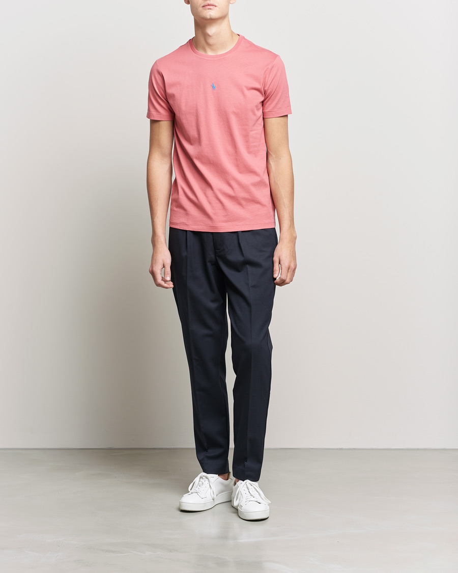 Uomini | T-shirt | Polo Ralph Lauren | Chest Crew Neck Tee Adirondack Berry