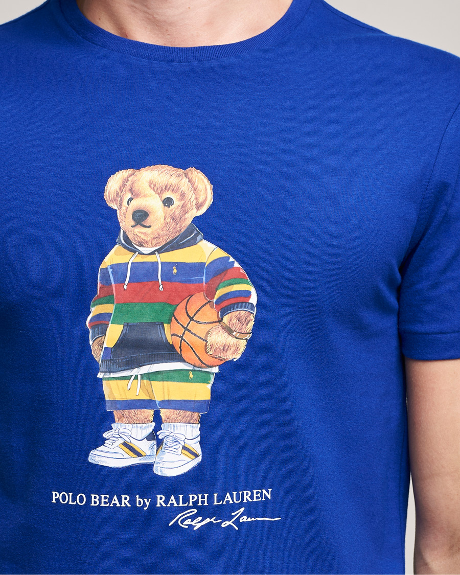 Uomini | T-shirt | Polo Ralph Lauren | Printed Active Bear Crew Neck Tee Heritage Royal