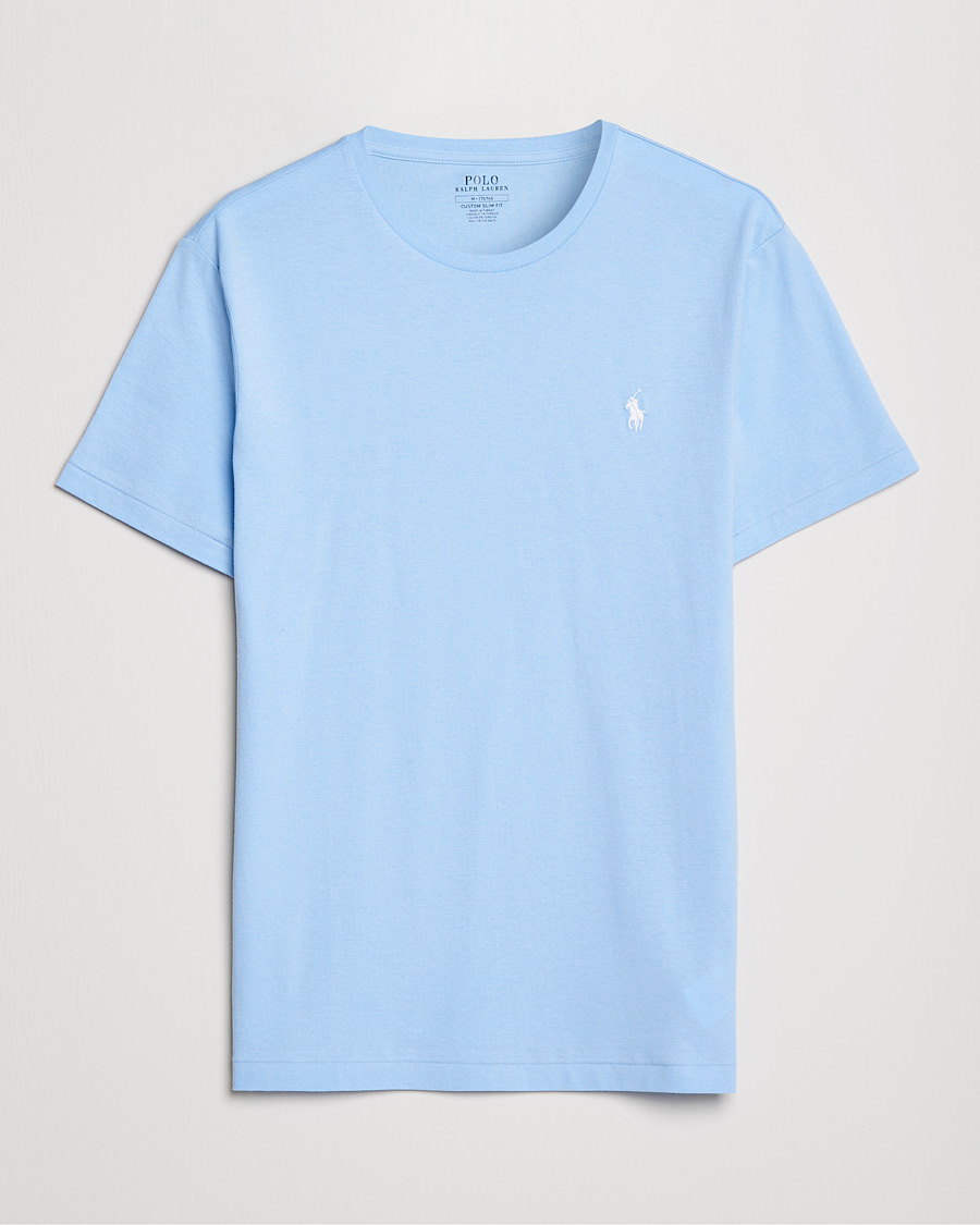 Uomini | T-shirt | Polo Ralph Lauren | Crew Neck Tee Elite Blue