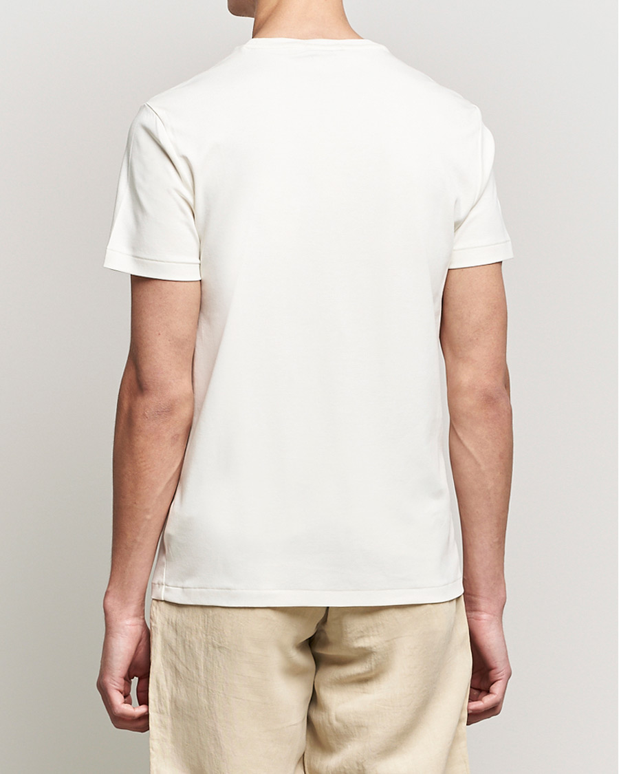 Uomini | T-shirt | Polo Ralph Lauren | Luxury Pima Cotton Crew Neck T-Shirt Clubhouse Cream