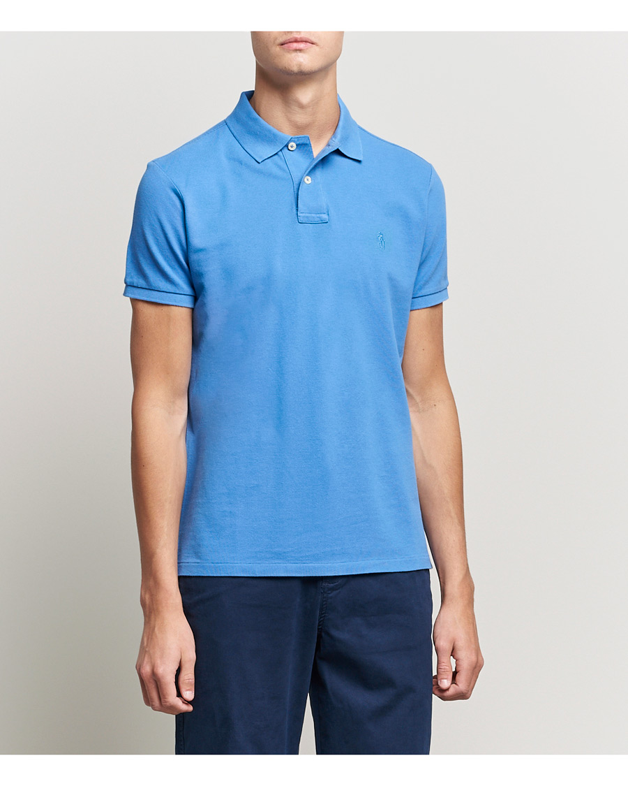 Uomini | Polo | Polo Ralph Lauren | Custom Slim Fit Polo Retreat Blue