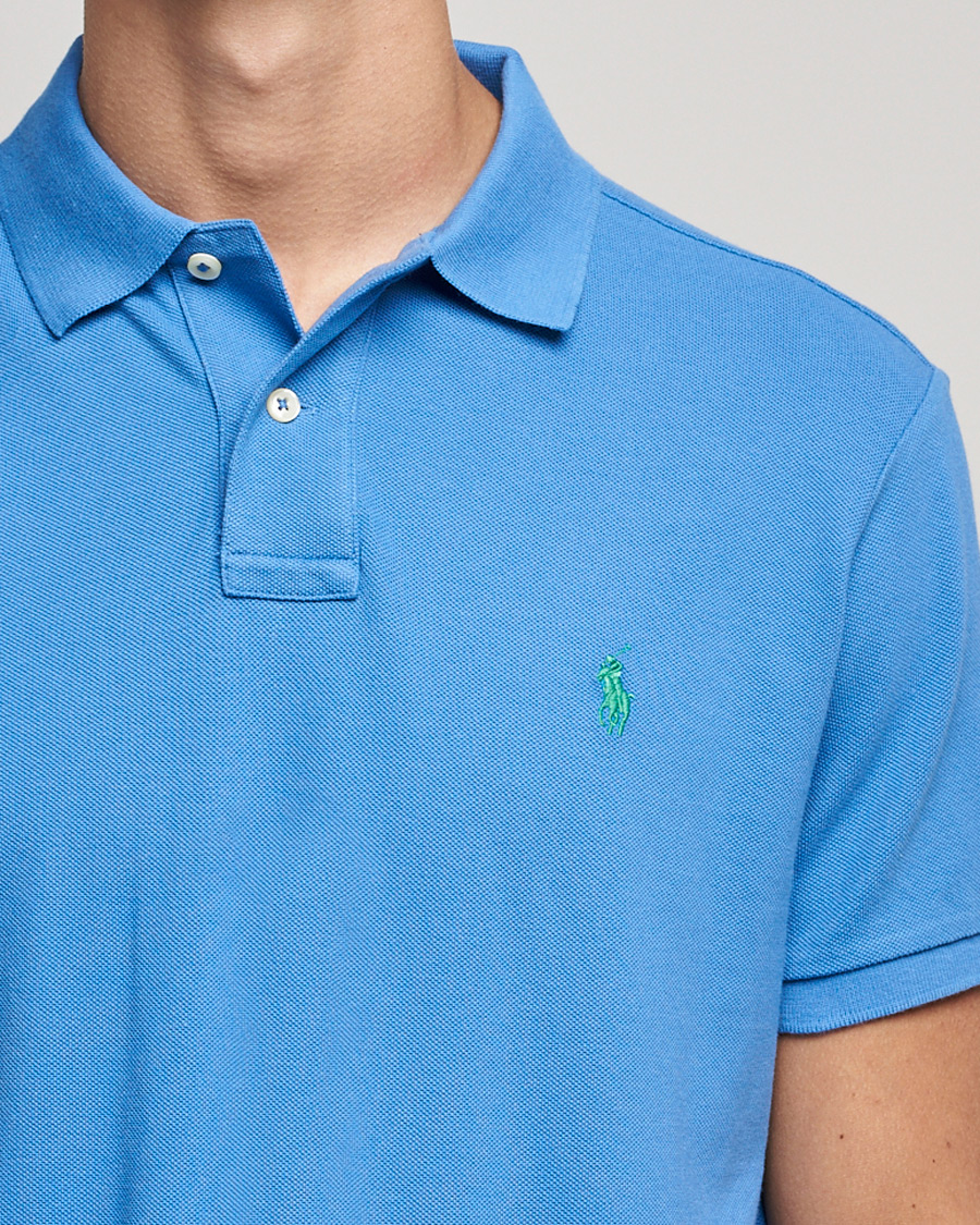 Uomini | Polo | Polo Ralph Lauren | Custom Slim Fit Polo Retreat Blue