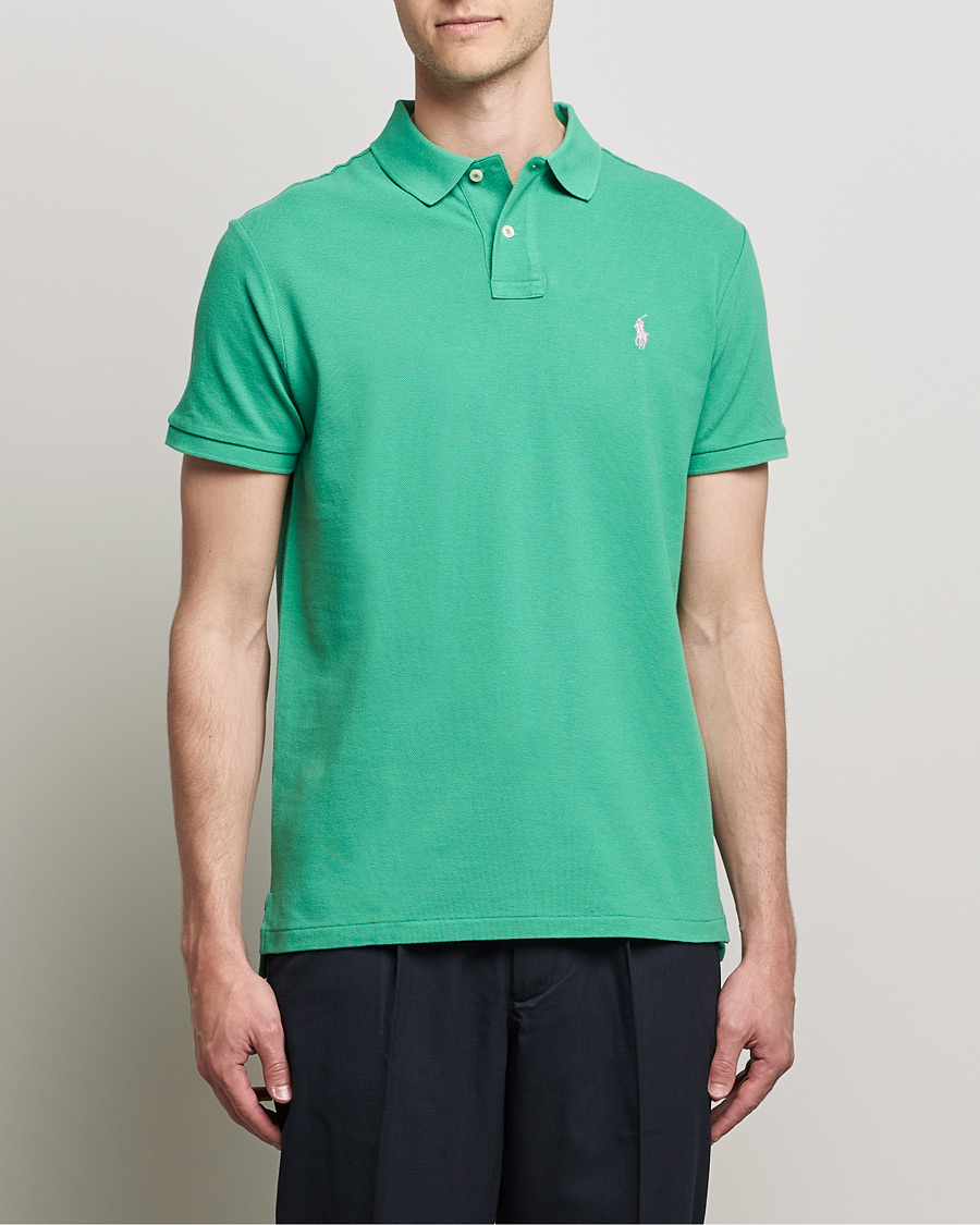 Uomini | Polo | Polo Ralph Lauren | Custom Slim Fit Polo Raft Green