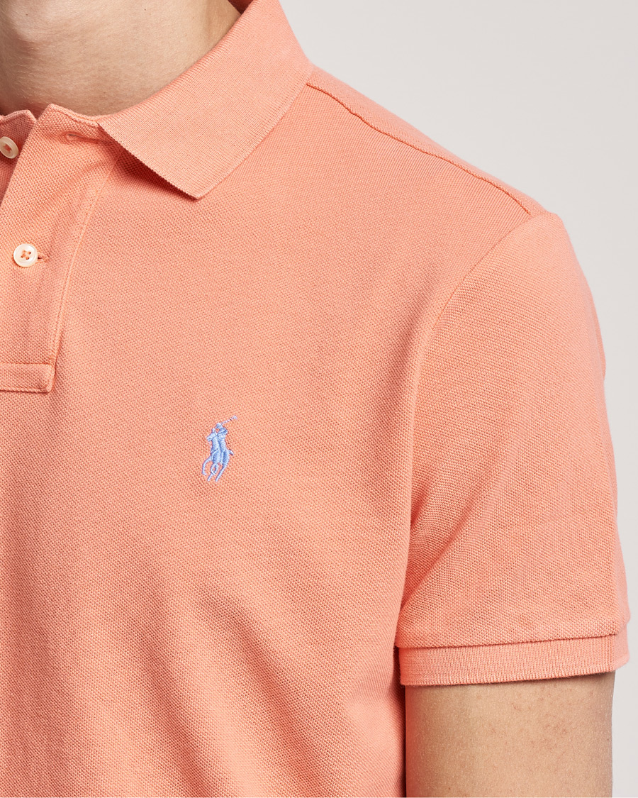 Uomini | Polo | Polo Ralph Lauren | Custom Slim Fit Polo Deep Mango