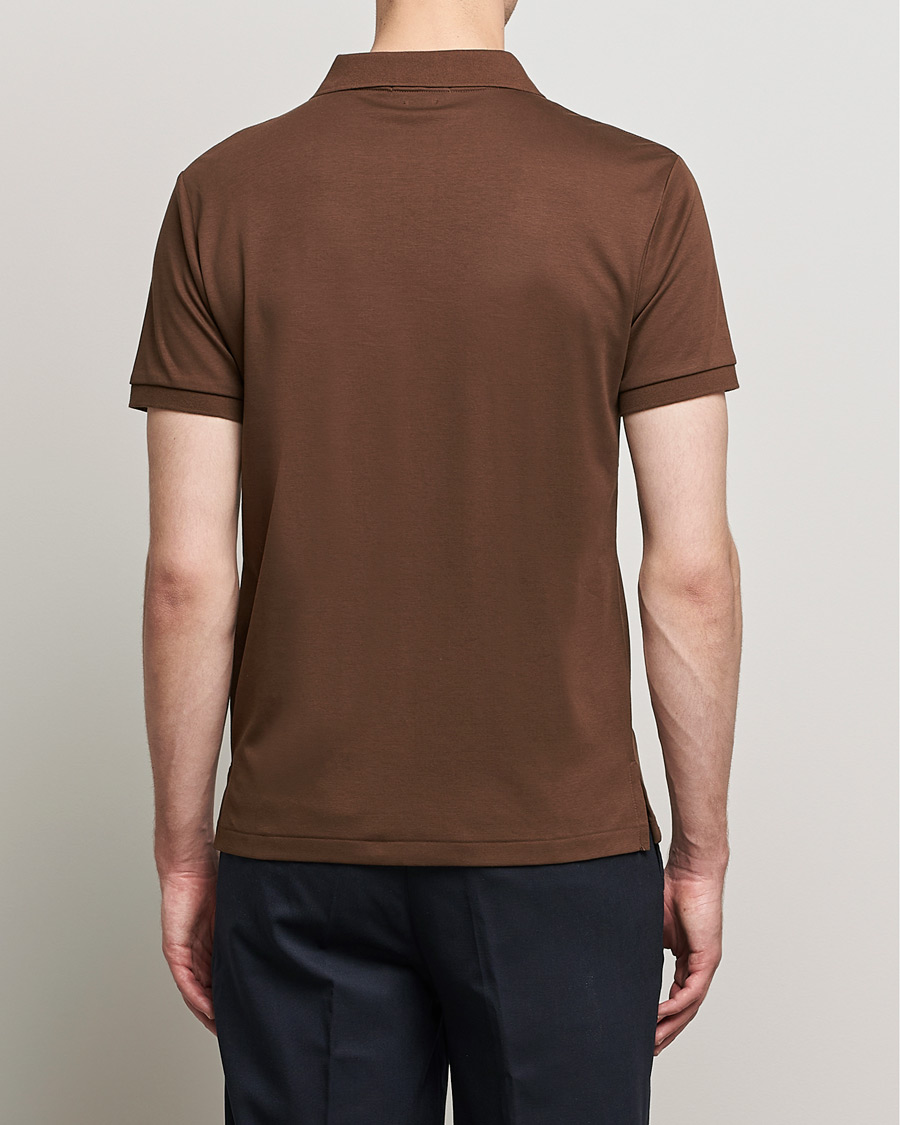 Uomini | Polo | Polo Ralph Lauren | Luxury Pima Cotton Polo American Brown