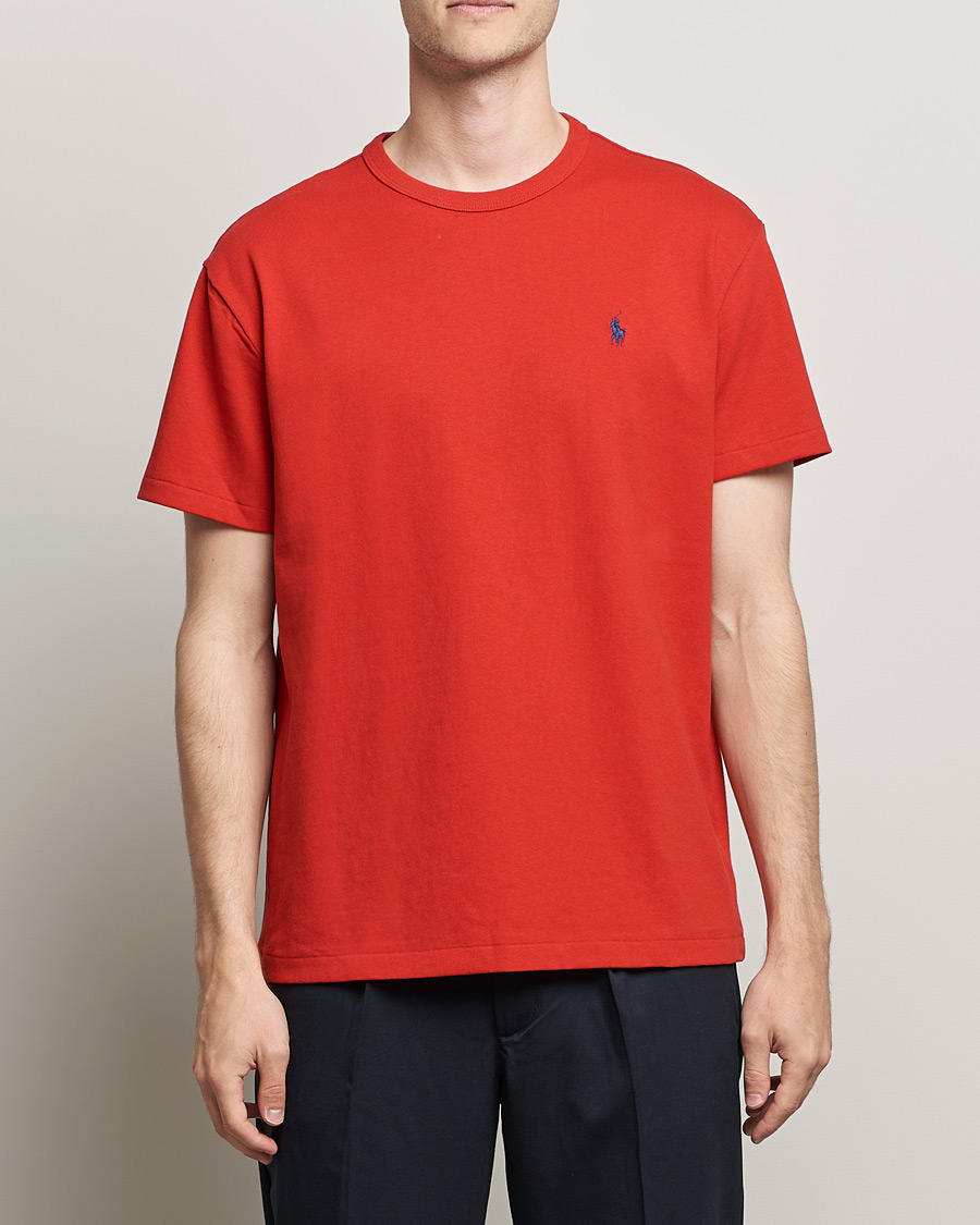 Uomini | T-shirt | Polo Ralph Lauren | Heavyweight Tee Red