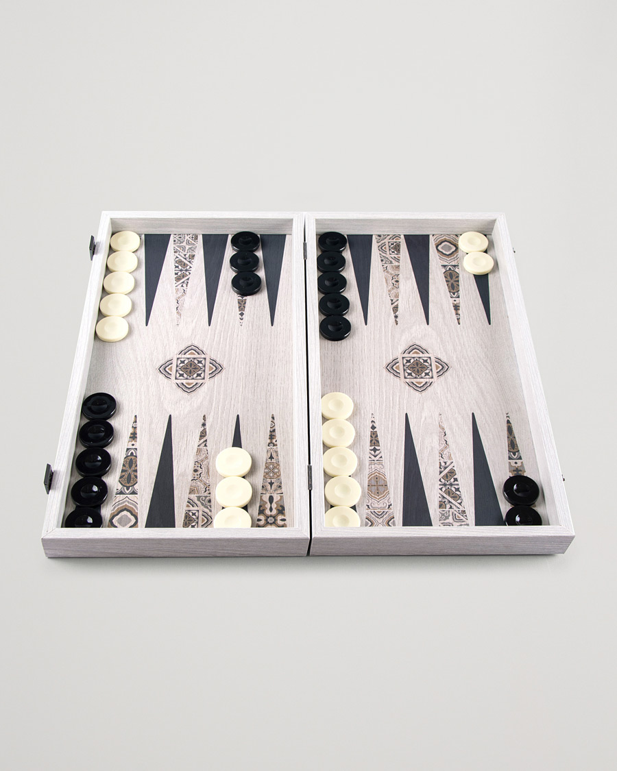 Uomini | Giochi | Manopoulos | Wooden Creative Moroccan Mosaic Backgammon