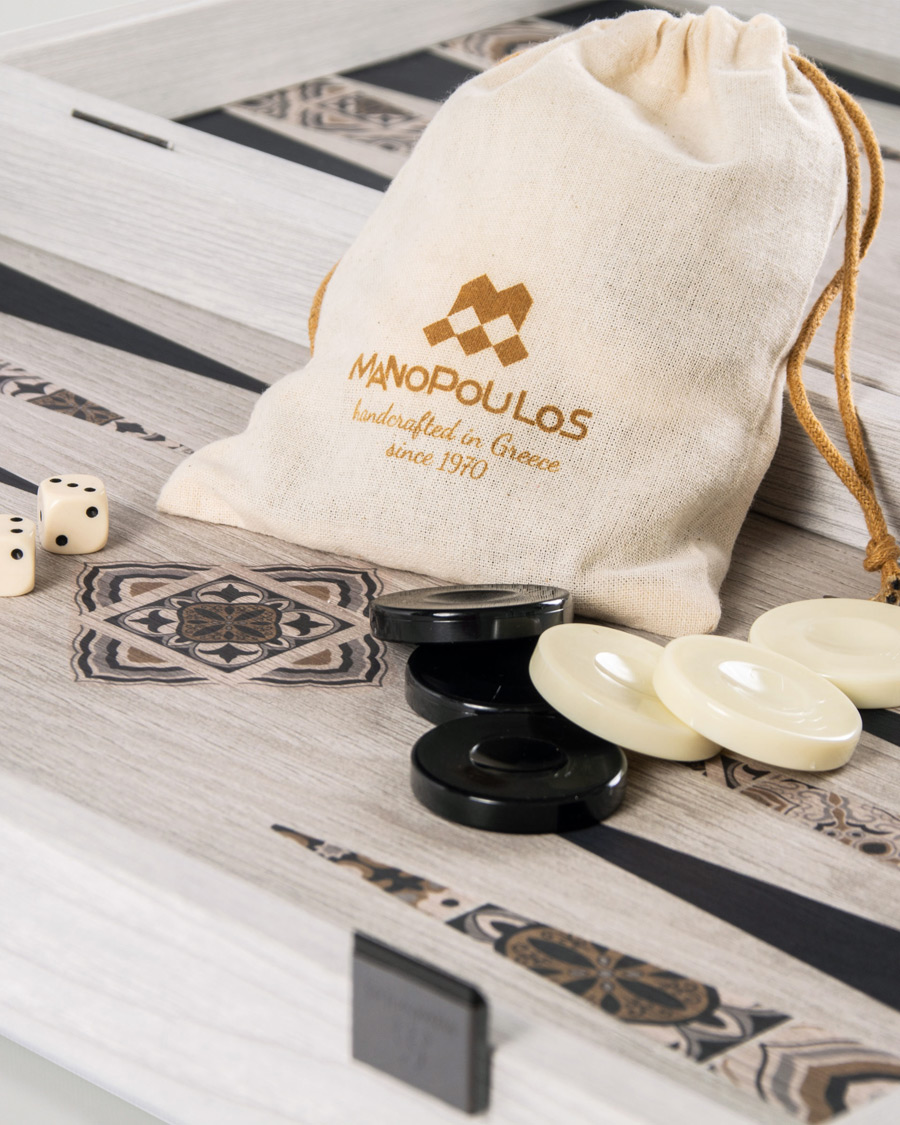 Uomini | Giochi | Manopoulos | Wooden Creative Moroccan Mosaic Backgammon