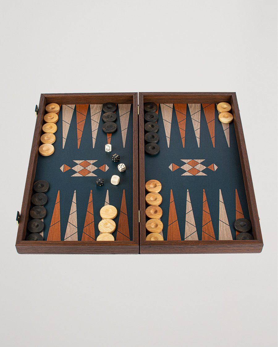 Uomini | Giochi | Manopoulos | Wooden Creative Boho Chic Backgammon