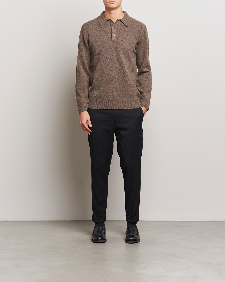 Uomini | Pantaloni | Filippa K | Terry Cropped Trousers Black