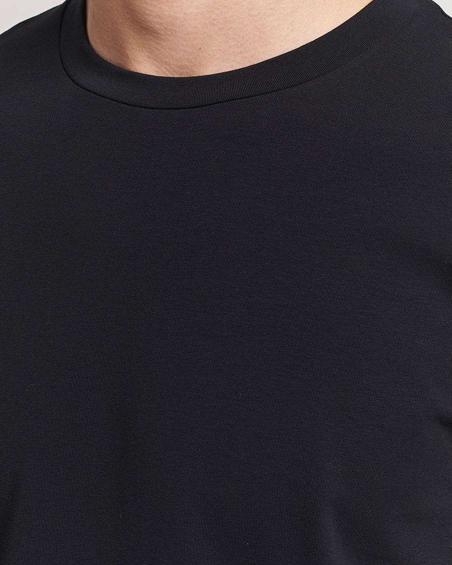 Uomini | T-shirt | Filippa K | Soft Lycra Tee Black