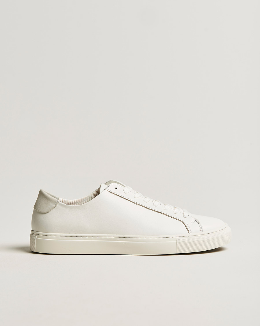 Uomini | Sneakers | Filippa K | Morgan Leather Sneaker White