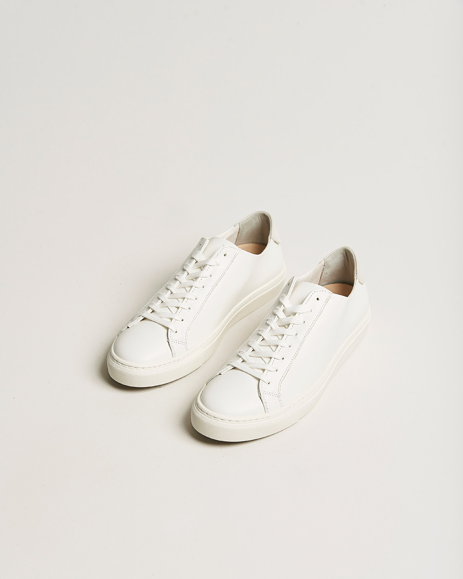 Uomini | Sneakers | Filippa K | Morgan Leather Sneaker White