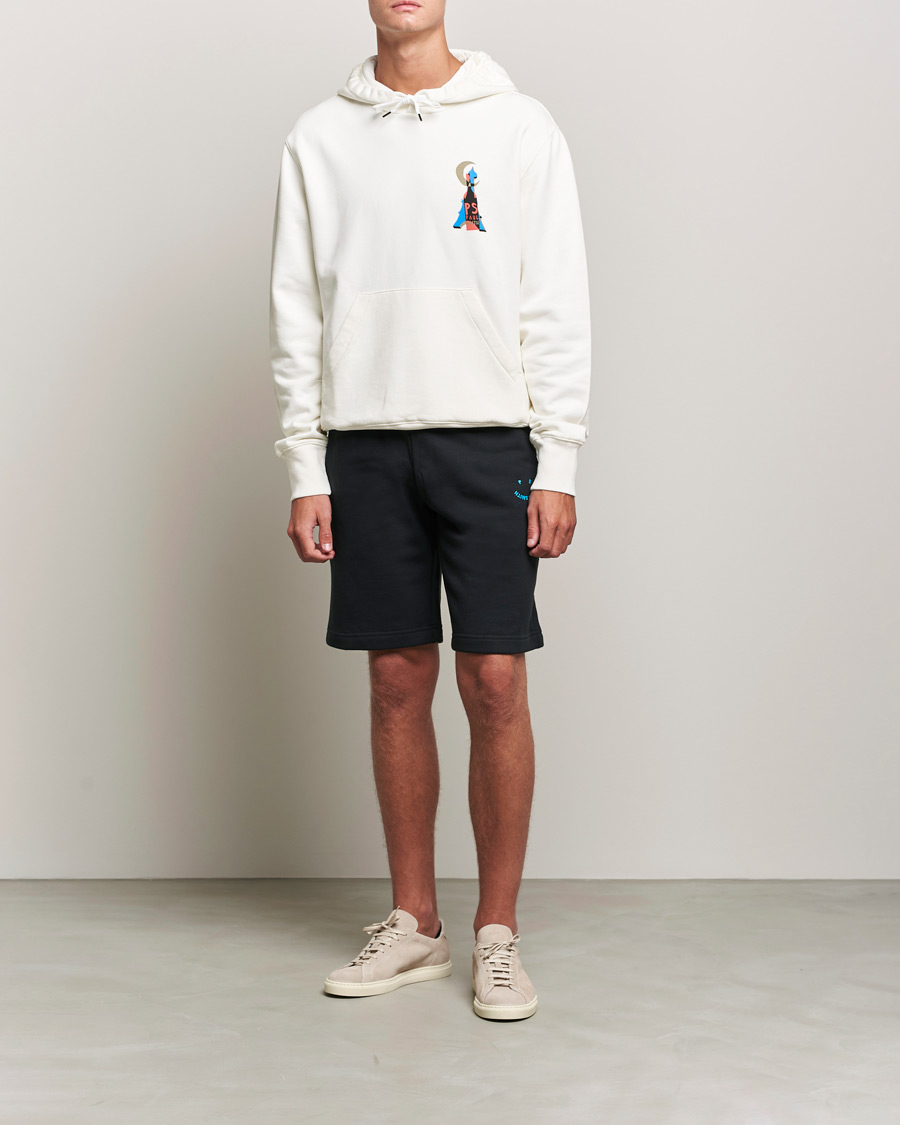 Uomini | Maglieria | PS Paul Smith | Souvenir Organic Cotton Hoodie Off White