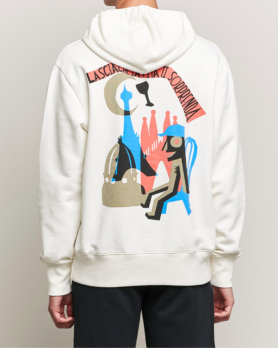 Uomini | Maglieria | PS Paul Smith | Souvenir Organic Cotton Hoodie Off White