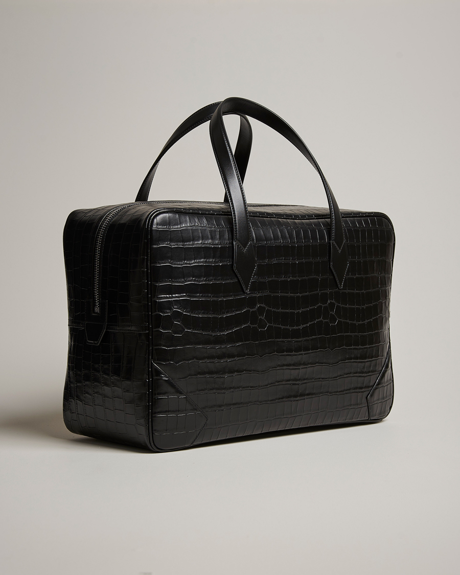 Uomini | Montblanc Meisterstück Selection Leather Duffle Black | Montblanc | Meisterstück Selection Leather Duffle Black