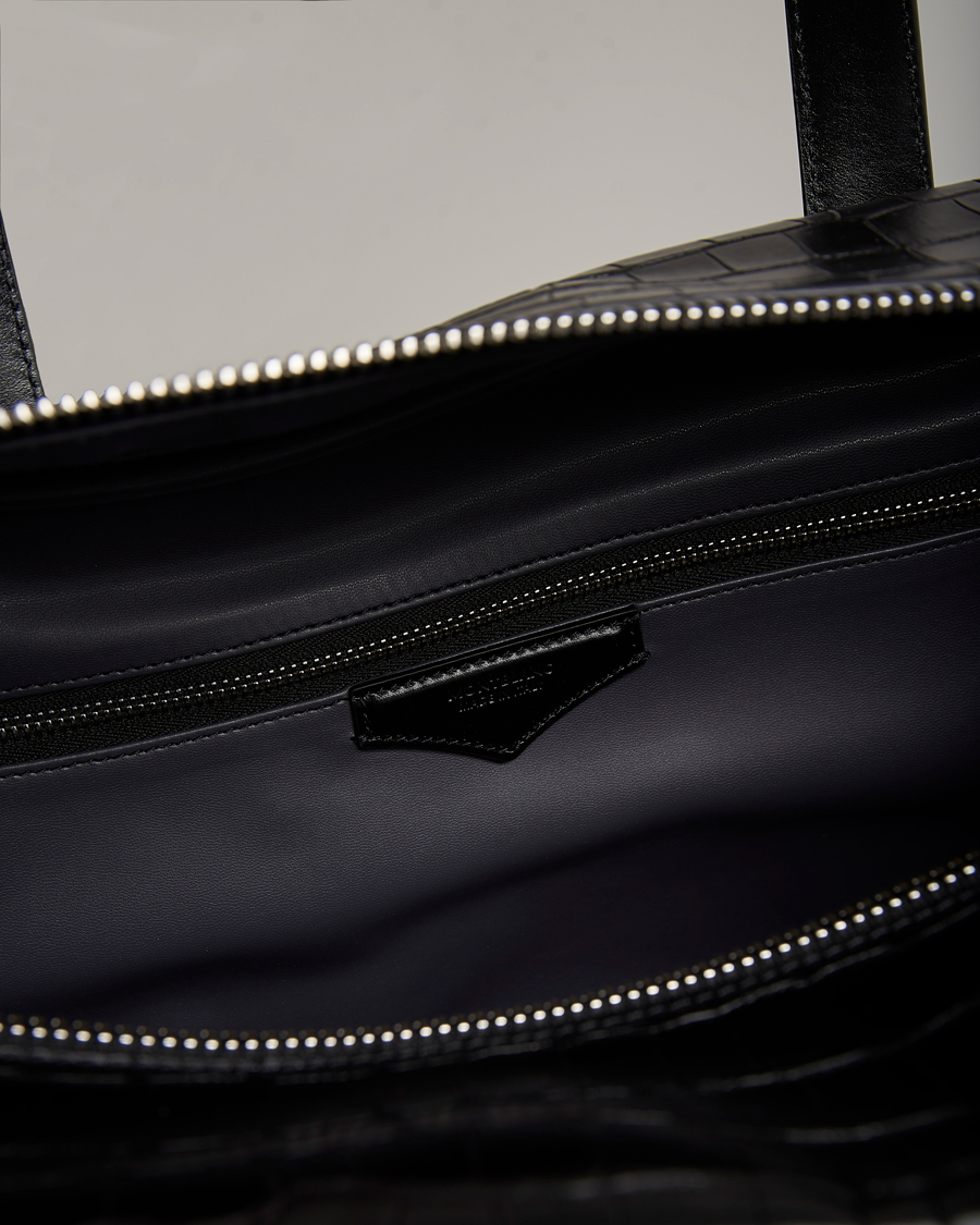 Uomini | Montblanc Meisterstück Selection Leather Duffle Black | Montblanc | Meisterstück Selection Leather Duffle Black