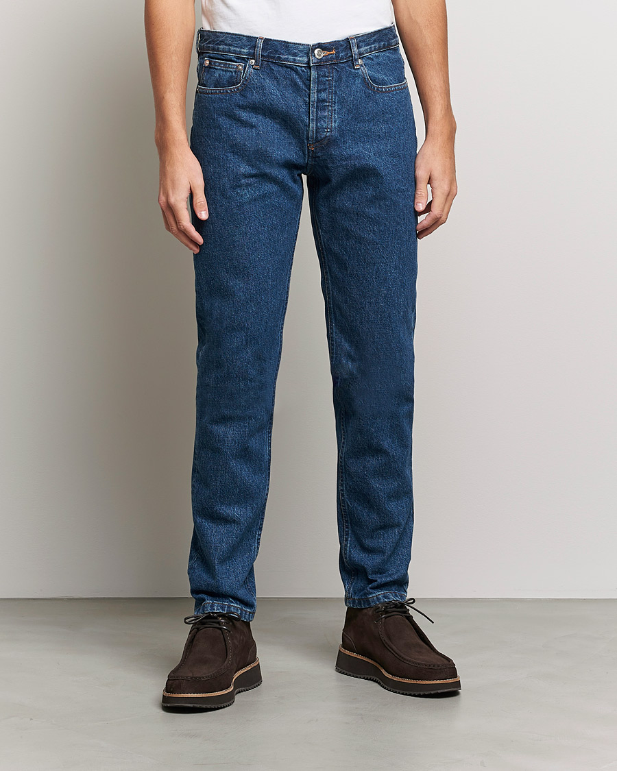 Uomini | Jeans | A.P.C. | Petit New Standard Dark Blue Wash