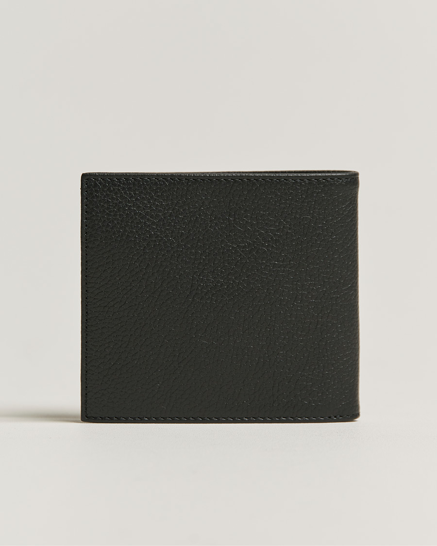 Uomini | A.P.C. Grain Leather Wallet Black | A.P.C. | Grain Leather Wallet Black
