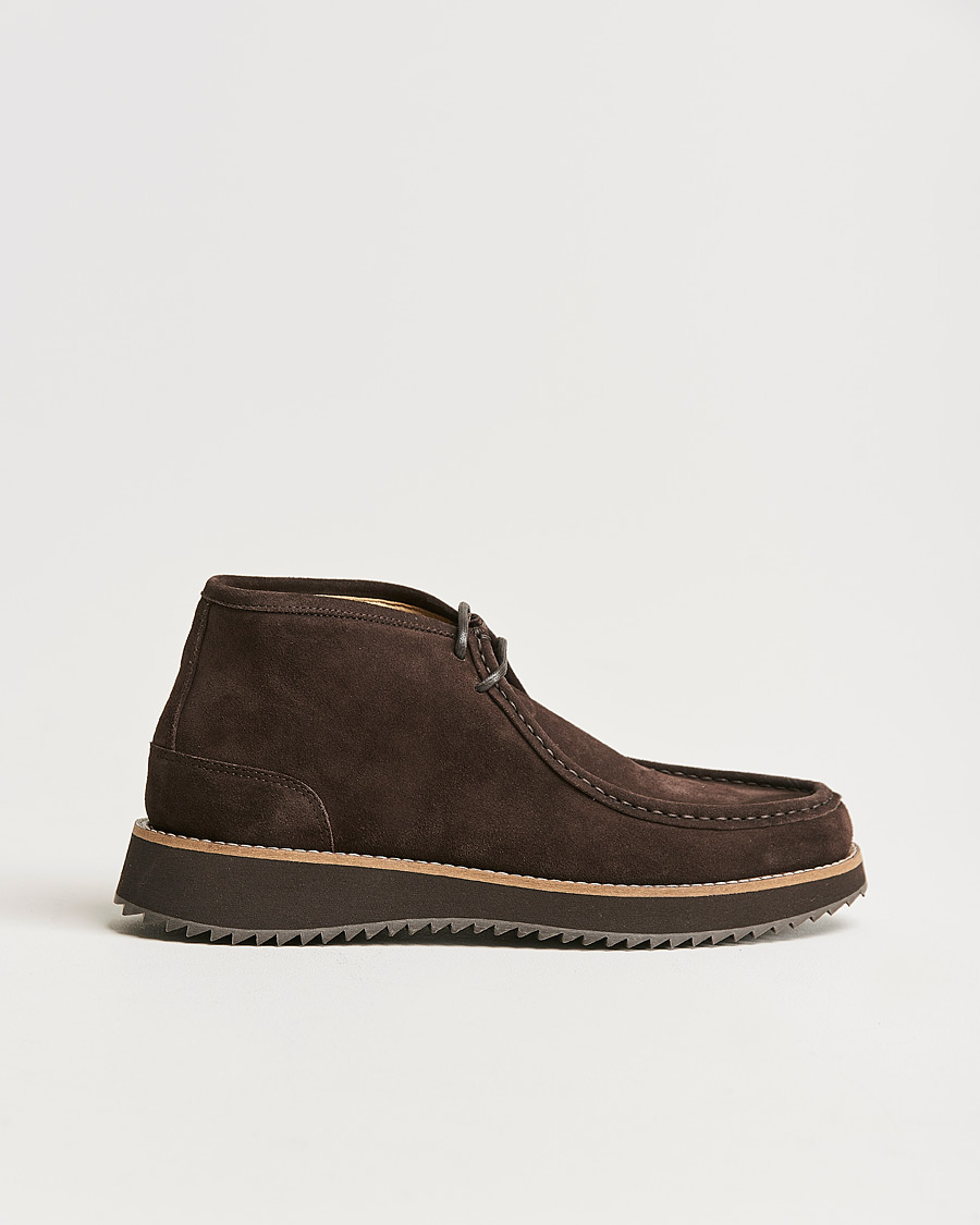 Uomini | A.P.C. Desert Boots Dark Brown Suede | A.P.C. | Desert Boots Dark Brown Suede