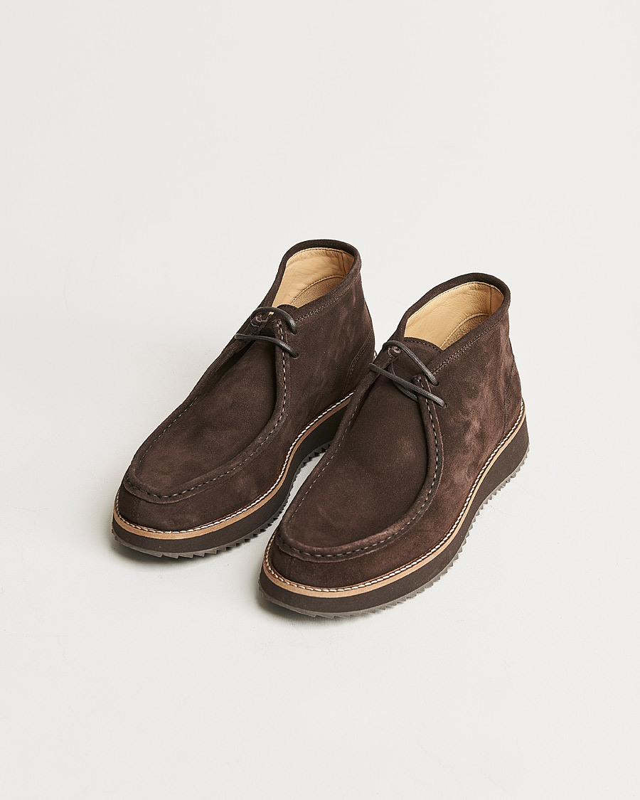Uomini | A.P.C. Desert Boots Dark Brown Suede | A.P.C. | Desert Boots Dark Brown Suede