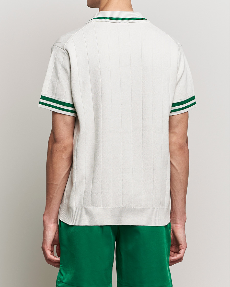 Uomini | Polo | GANT | Raquet Club Knitted Polo Creme