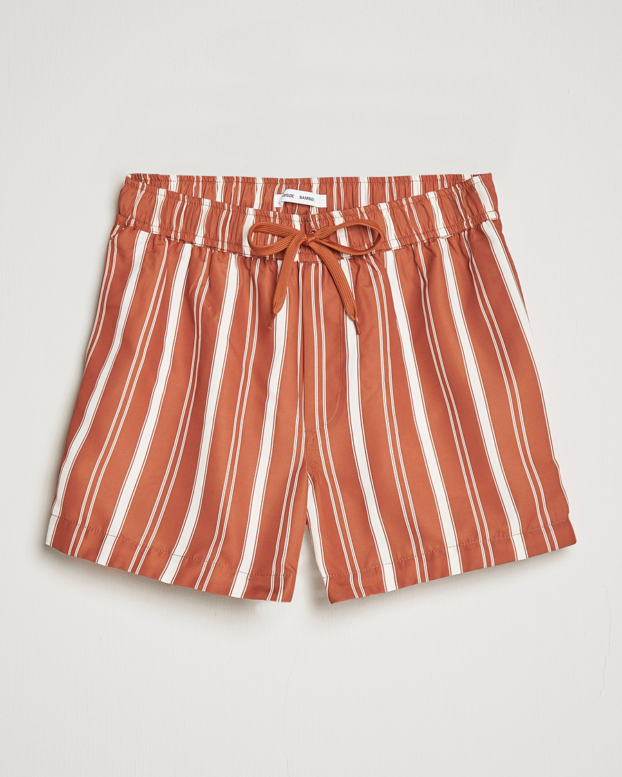 Uomini | Costumi da bagno | Samsøe Samsøe | Samsøe & Samsøe Mason Swimshorts Bombay Brown