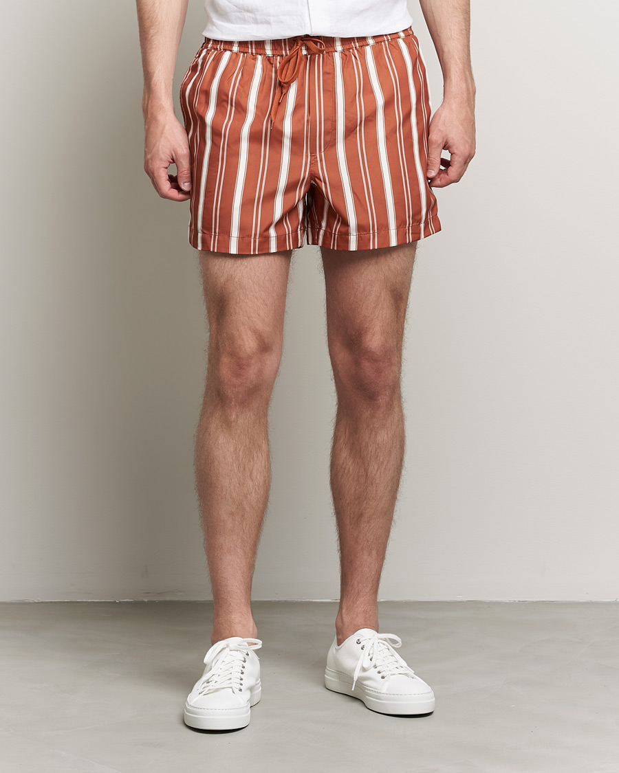 Uomini | Costumi da bagno | Samsøe Samsøe | Samsøe & Samsøe Mason Swimshorts Bombay Brown