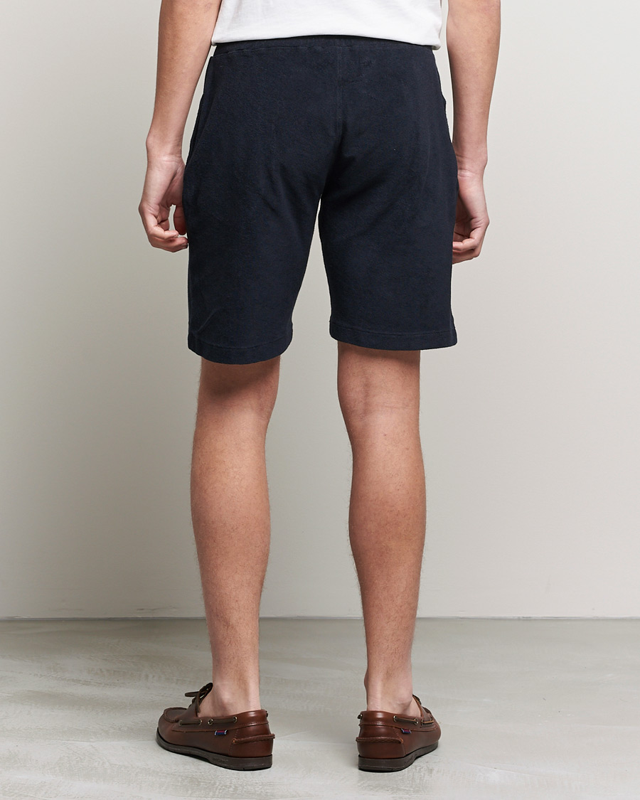 Uomini | Pantaloni | Oscar Jacobson | Ellory Terry Shorts Night Blue